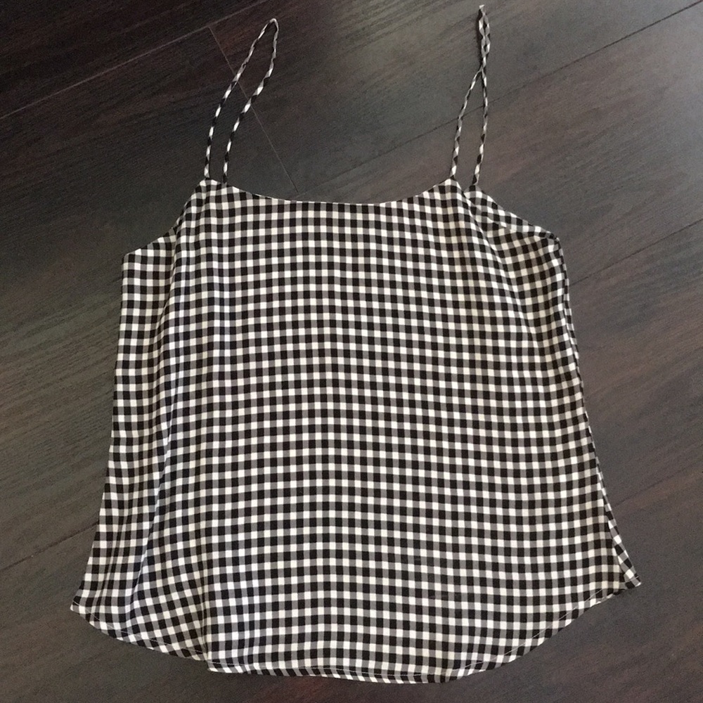 Reformation Gingham Top